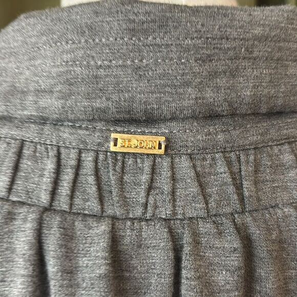 St. John SPA Gray Women's zipper jacket, M - Picture 7 of 10